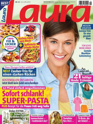 Laura Frauenmagazin No 25 vom 14  Juli 2023