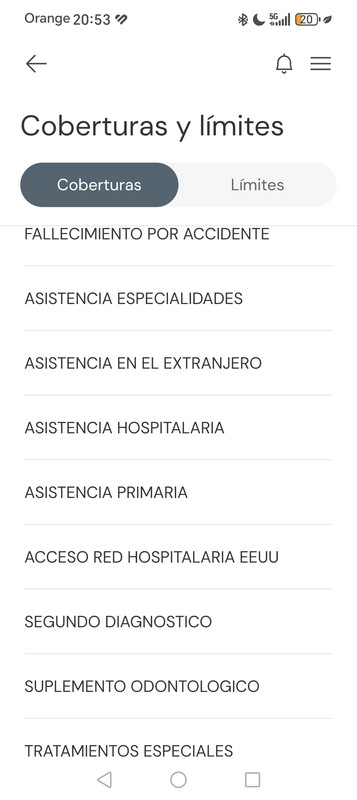 Screenshot 20260302 205340 com mapfre tarjetadesalud Main Activity