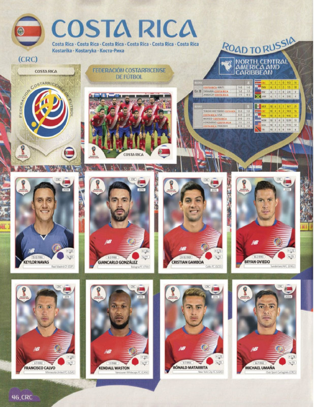 Album Panini Rusia 2018-48