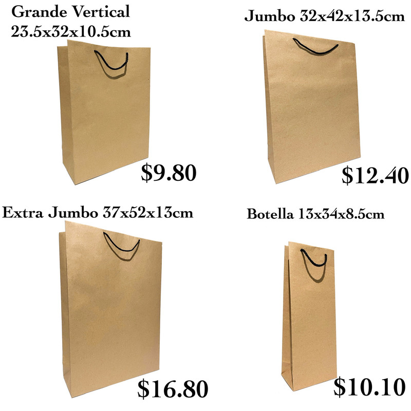 jumbo paper bolsas