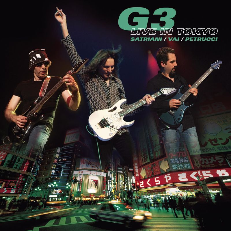 Joe Satriani, Steve Vai & John Petrucci - Live In Tokyo (Album, Epic Legacy, 2005) mp3 320 Kbps