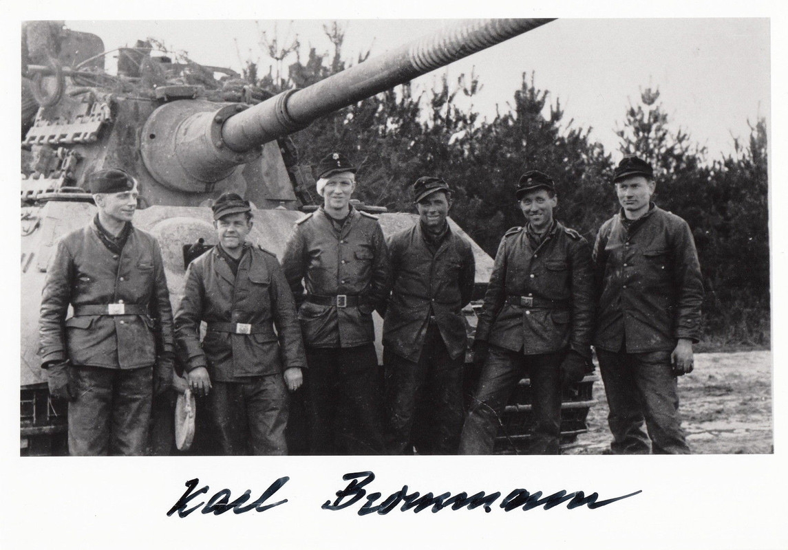 KARL BROMMANN~WAFFEN SS PANZER TANK LEADER (AUTO