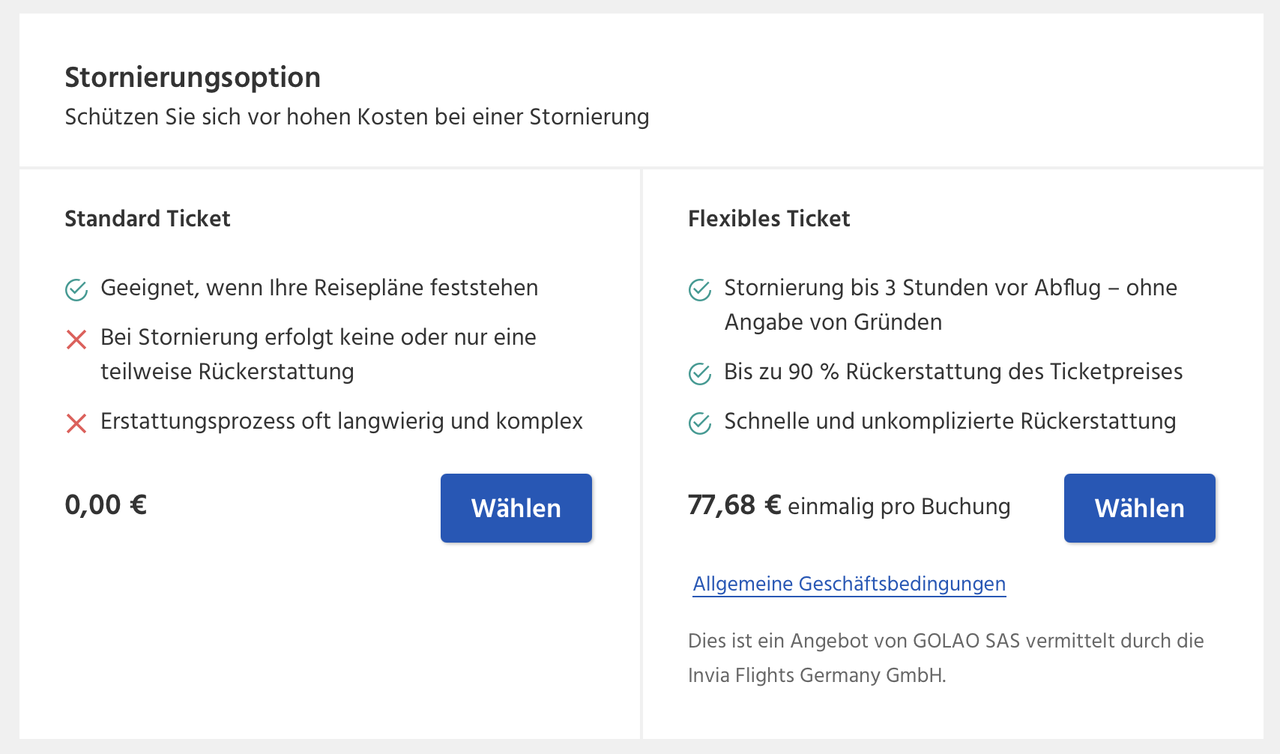 Flex Ticket Feature