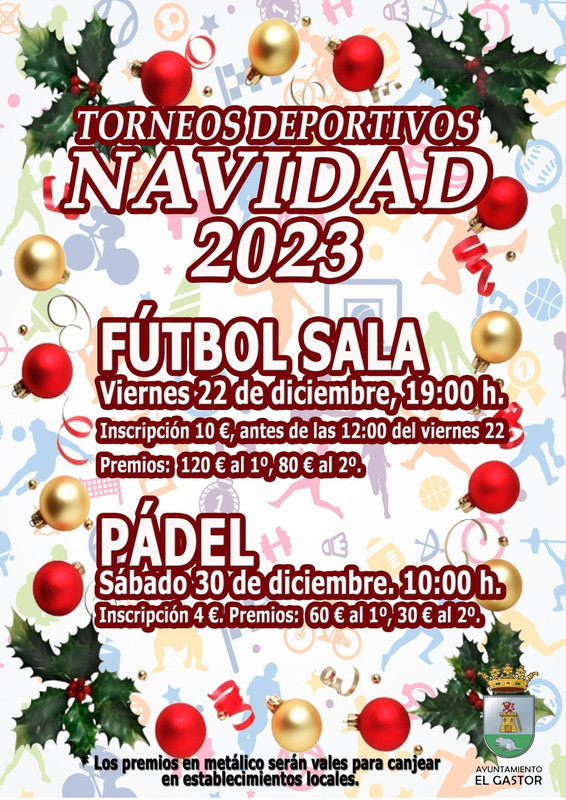 Torneos deportivos de Navidad de El Gastor
