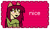 Stamp of Koneko from Nyan Neko Sugar Girls.