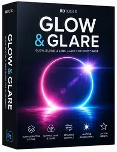 BBTools Glow & Glare 2 v2.5.15 for Photoshop – ENG