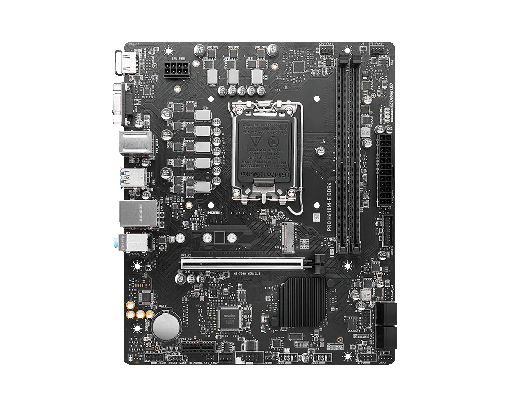 MSI PRO H610M-E DDR4 Mainboard