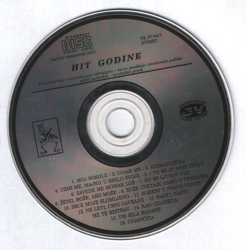 Juzni_Vetar_1994_-_Hit_godine_cd