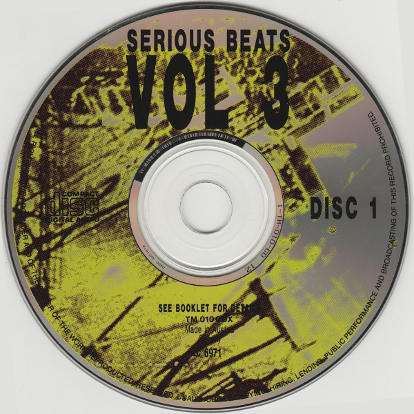 24/02/2023 - Various – Serious Beats Vol. 3 (2 x CD, Compilation)(Trance Mission – TM 010 CD)  1991 R-182797-1421854355-2652-jpeg