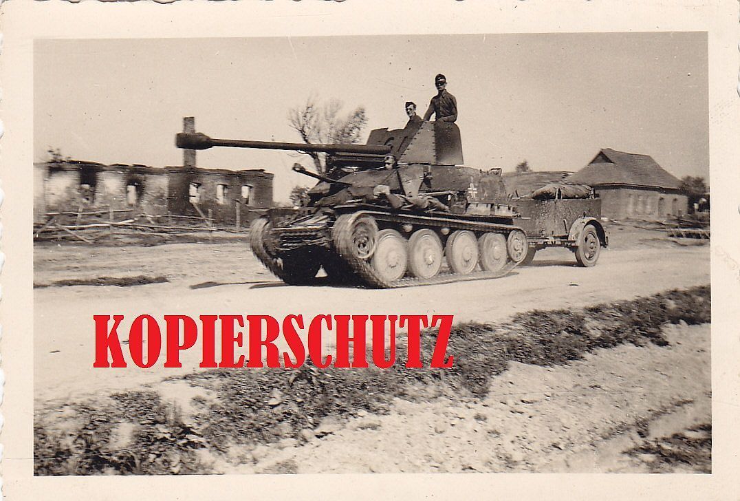 Panzerjäger Marder II SFL mit Munitionsanhänger 