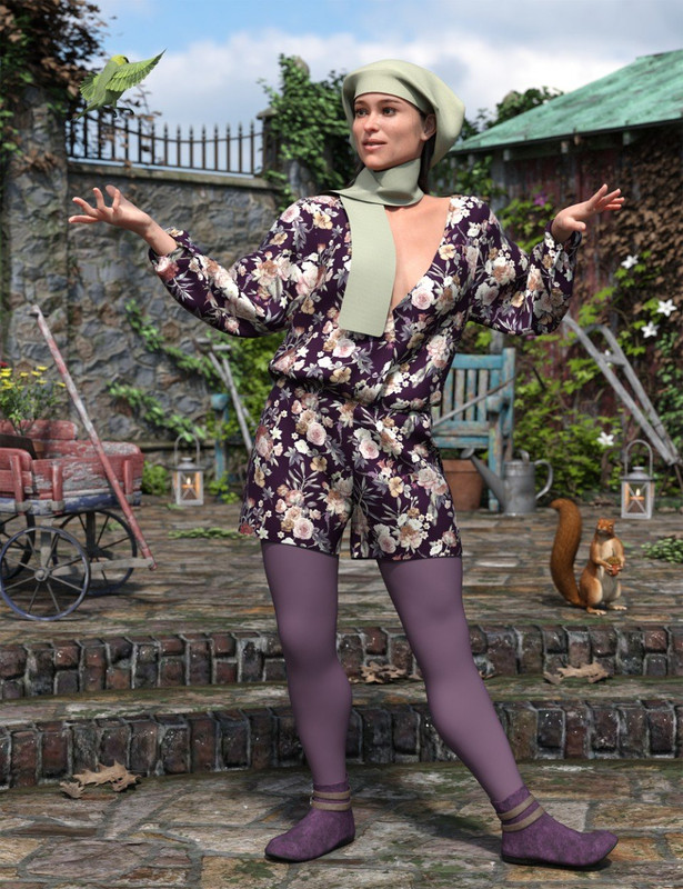 dForce Playtime Chills Outfit for Genesis 8 Female(s) dForce Playtime Chills Outfit for Genesis 8 Female(s)