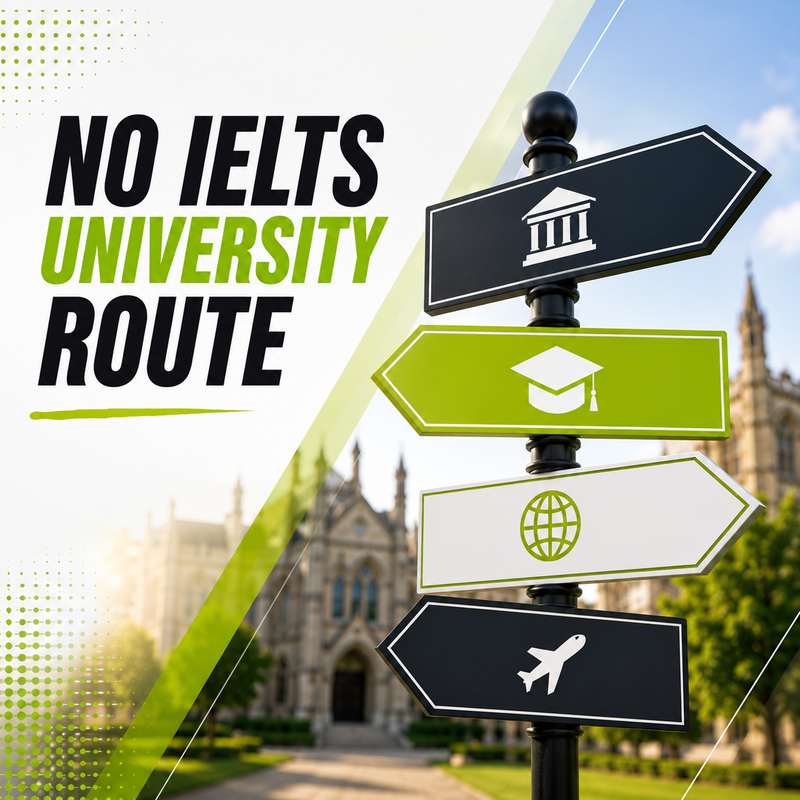 No IELTS University Route