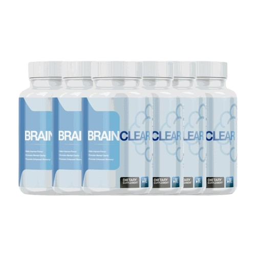 BrainClear 6 Bottles