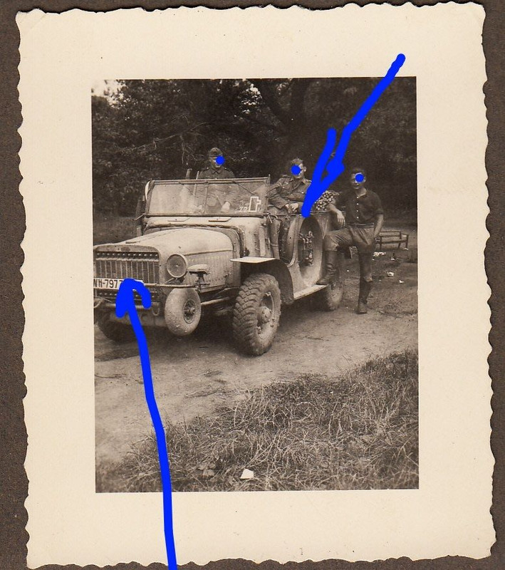 Beute Fahrzeug Kübelwagen Laffly , Belgien Frank