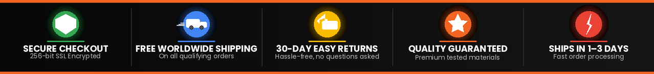 Secure Checkout | Free Shipping | 30-Day Returns