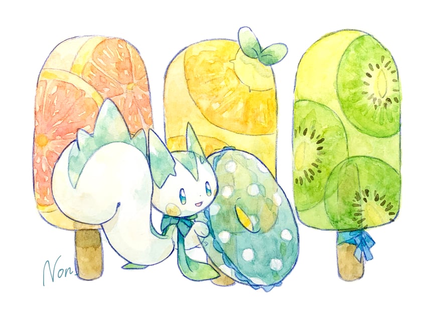 pachirisu-pokemon-drawn-by-non-kumakaway