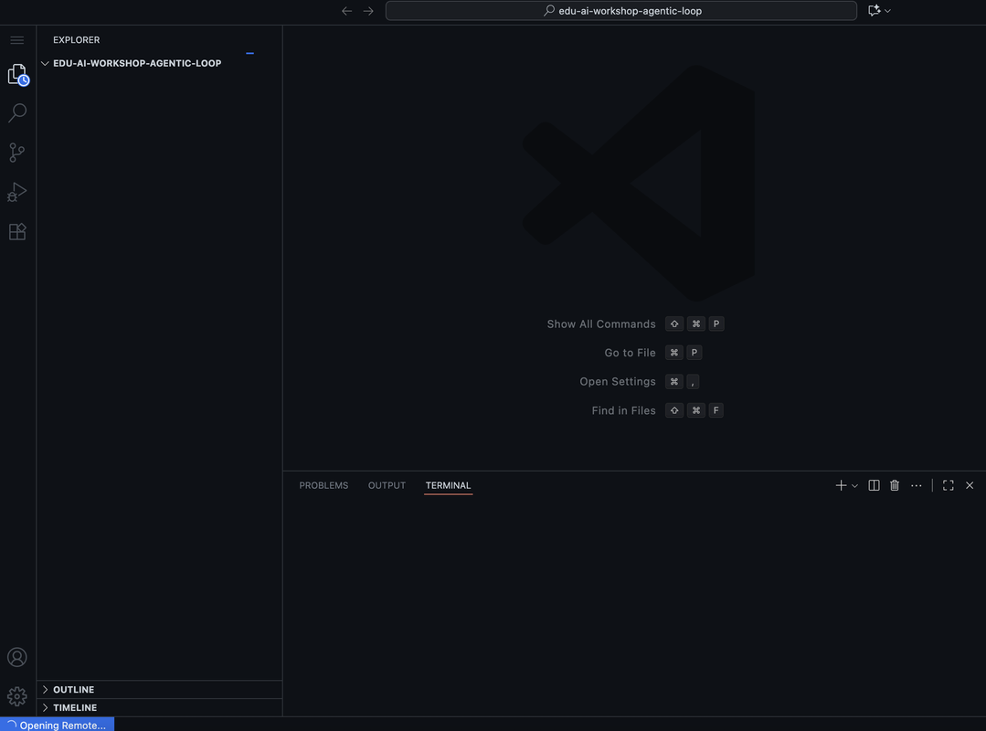 2 — Loading Codespace