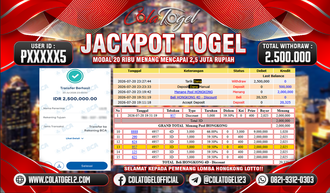 JACKPOT SLOT GACOR!!