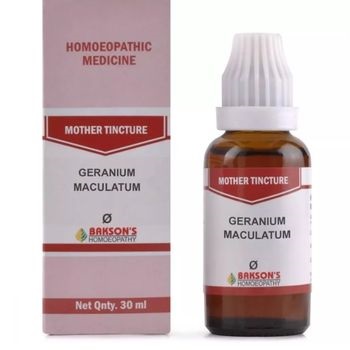 Bakson Geranium Maculatum 1X (Q) (30ml)