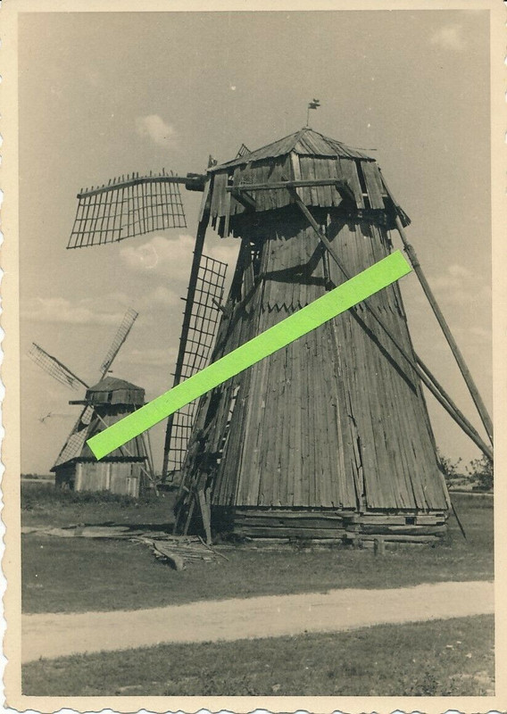 Russland Bolckaja Simnitza 2 Windmühlen