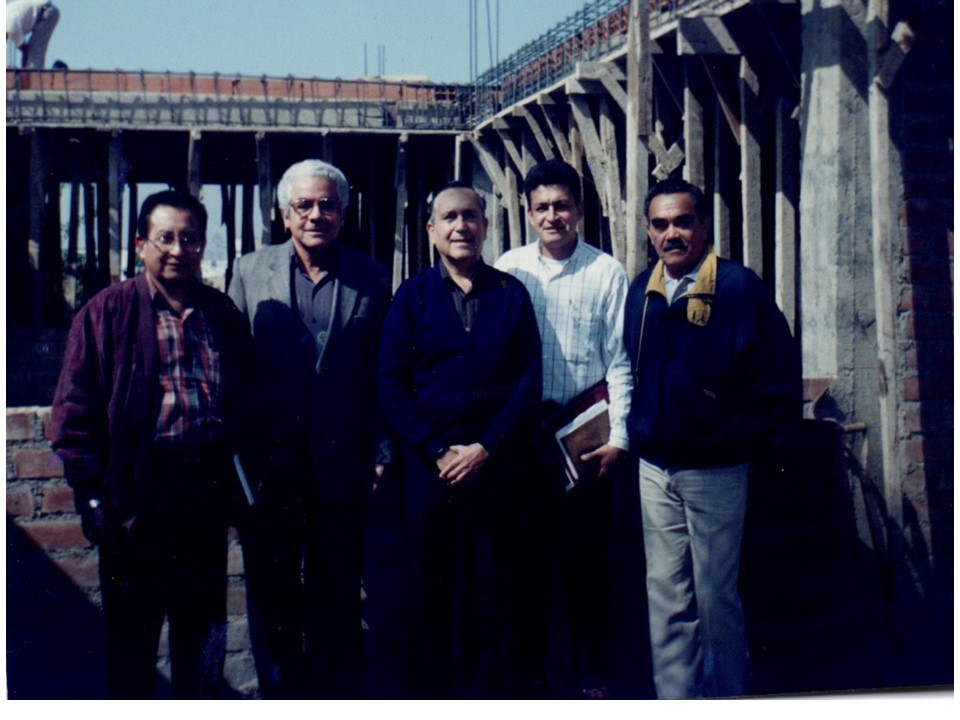 Inicio de obras 1985