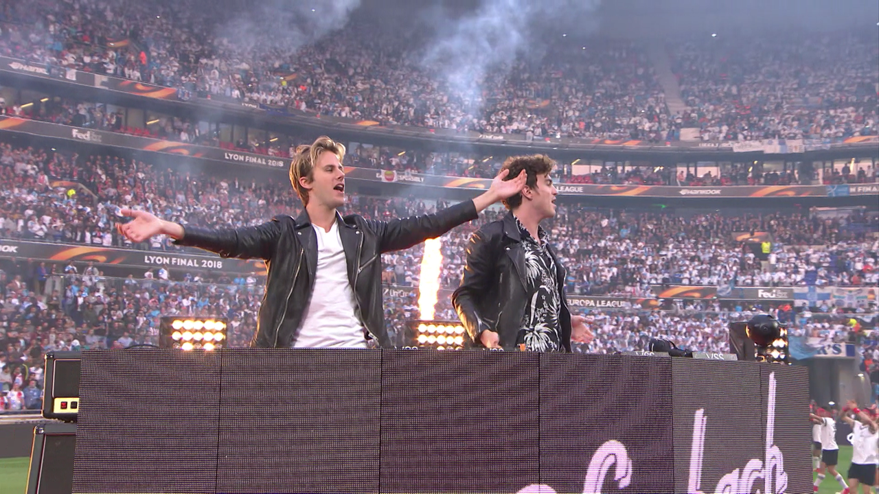 Ofenbach - UEFA Europa League final opening ceremony,Lyon 16 may