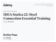 IDEA Statica 22 Steel Connection Essential Training