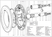 [Immagine: 4000-Autohelm-Wheeldrive-Actuator.png]