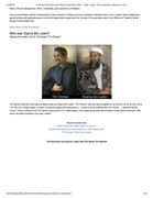 2 Proof that Osama bin Laden Was CIA and Died in 2001 — Bush - L