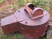Башня советского легкого колесно-гусеничного танка БТ-5, линия Салпа, Финляндия IMG-1172