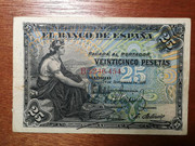 Billetes 25, 50 y 100 pesetas 1906 25-pesetas-1906-a