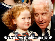 Creepy Biden pearls