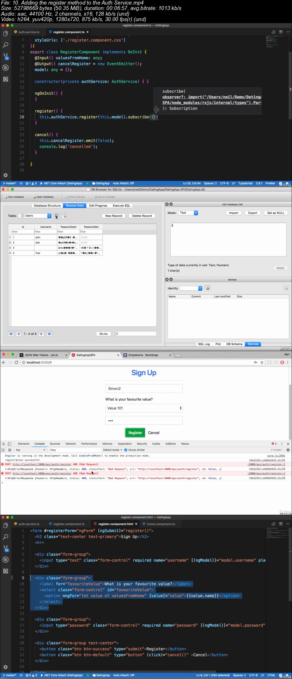 Build an app with ASPNET Core and Angular from scratch (Update 11/2019)