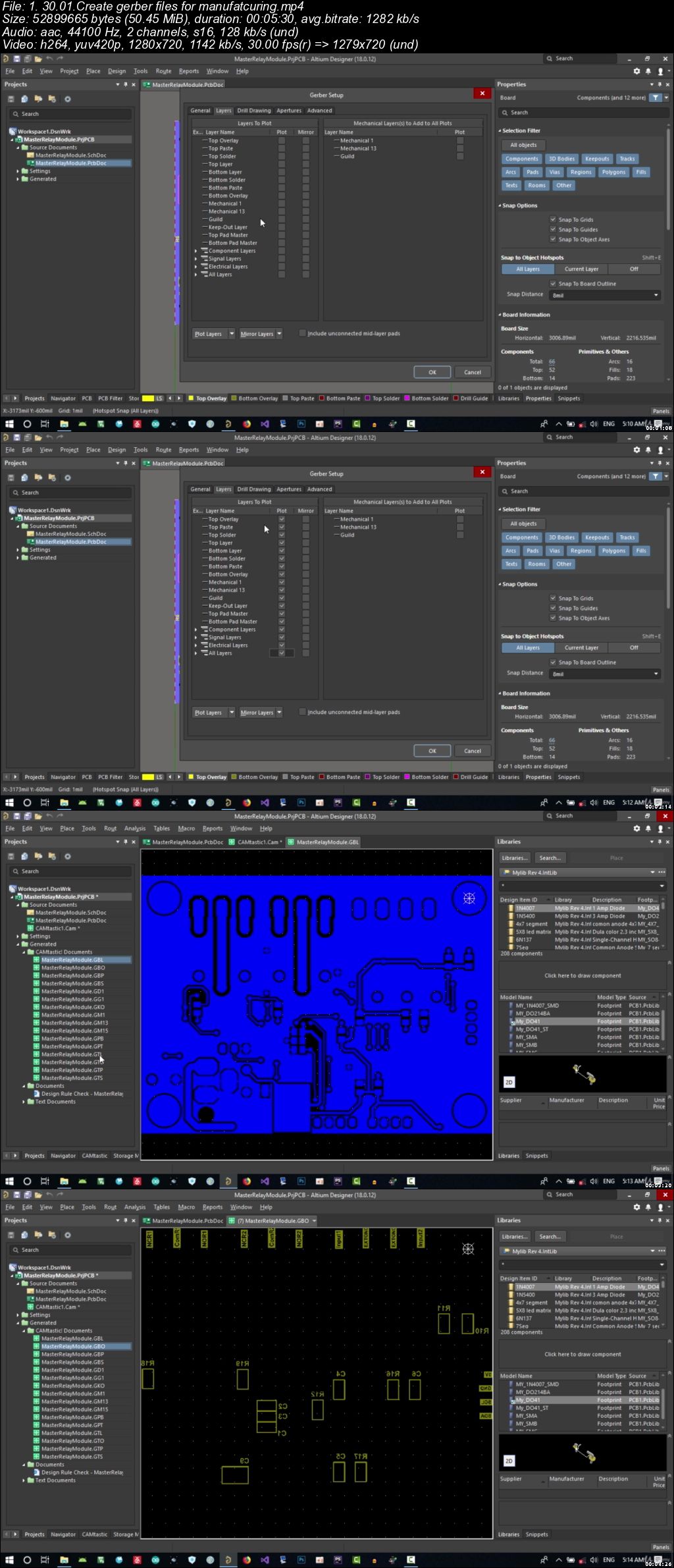 PCB design with Altium designer and Circuitmaker Full Bundle