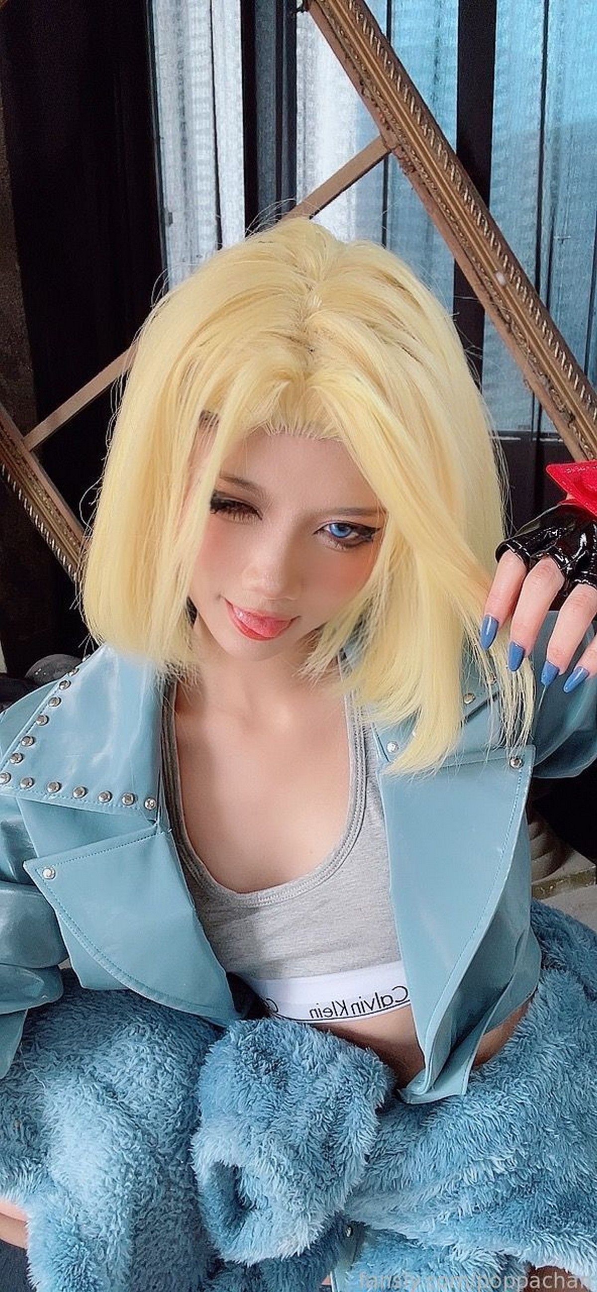 PoppaChan Cammy White Cosplay HD Set – 45 Photos 7MB插图