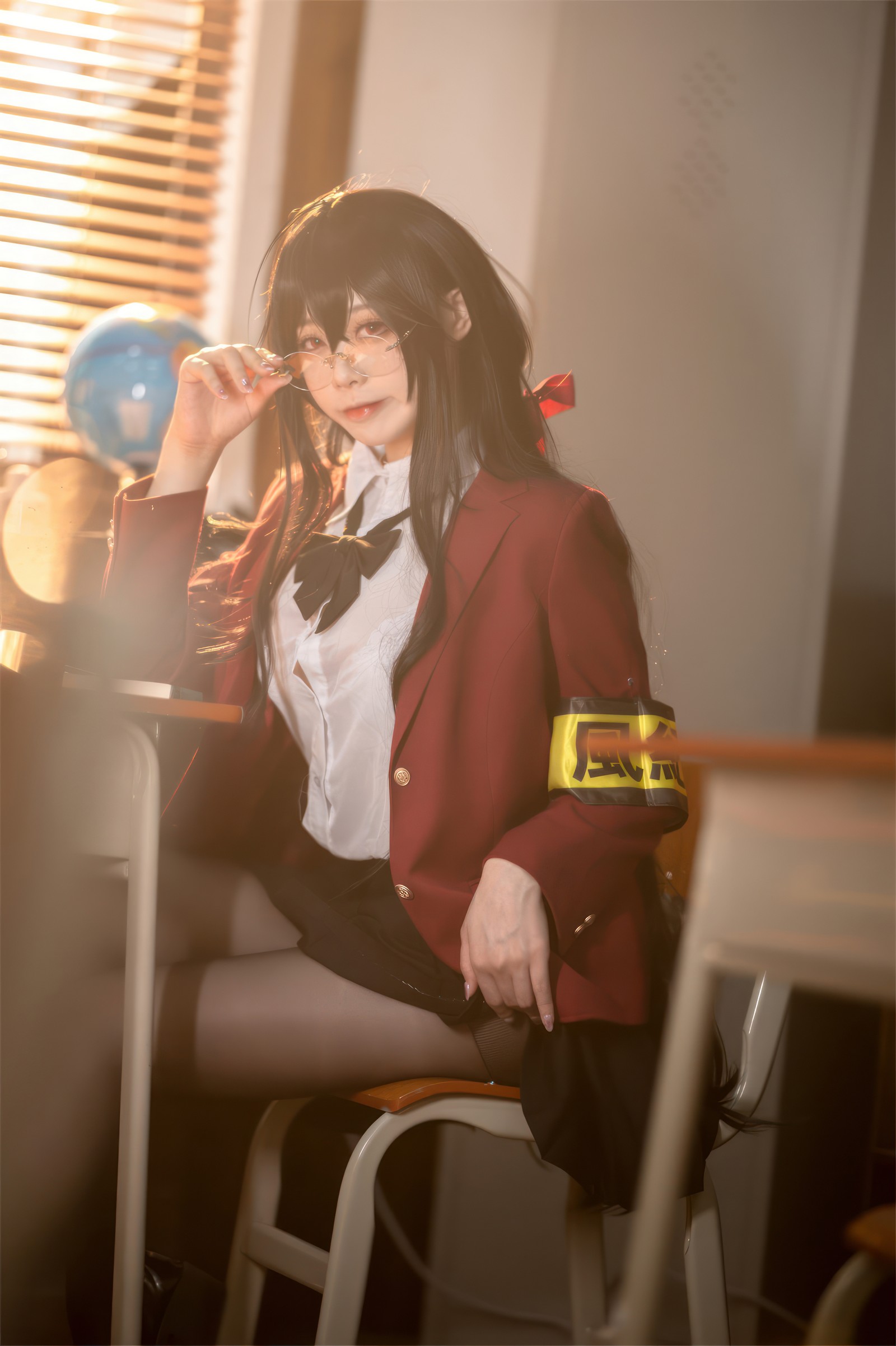 安食Ajiki 碧蓝航线大凤JK写真集 – 动漫COS & 制服美少女 [41P-281.6M]插图7