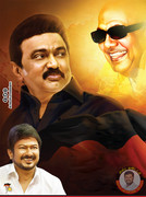 Udhayanidhi Stalin and Stalin Image 26