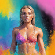 Ирина Баева/Irina Baeva - Страница 5 Irina-Baeva-Modern-Hyperrealism-paint-Ai-013