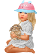 Baby-with-a-rabbit-26