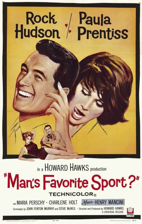 Ulubiony sport mężczyzn / Man's Favorite Sport? (1964) PL.1080p.BDRip.DD.2.0.x264-OK | Lektor PL