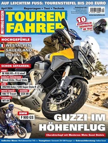 Cover: Tourenfahrer Motorradmagazin No 04 April 2024