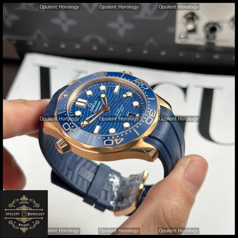 Omega Seamaster Diver 300M Watch 42mm Blue Dial - Super Clone