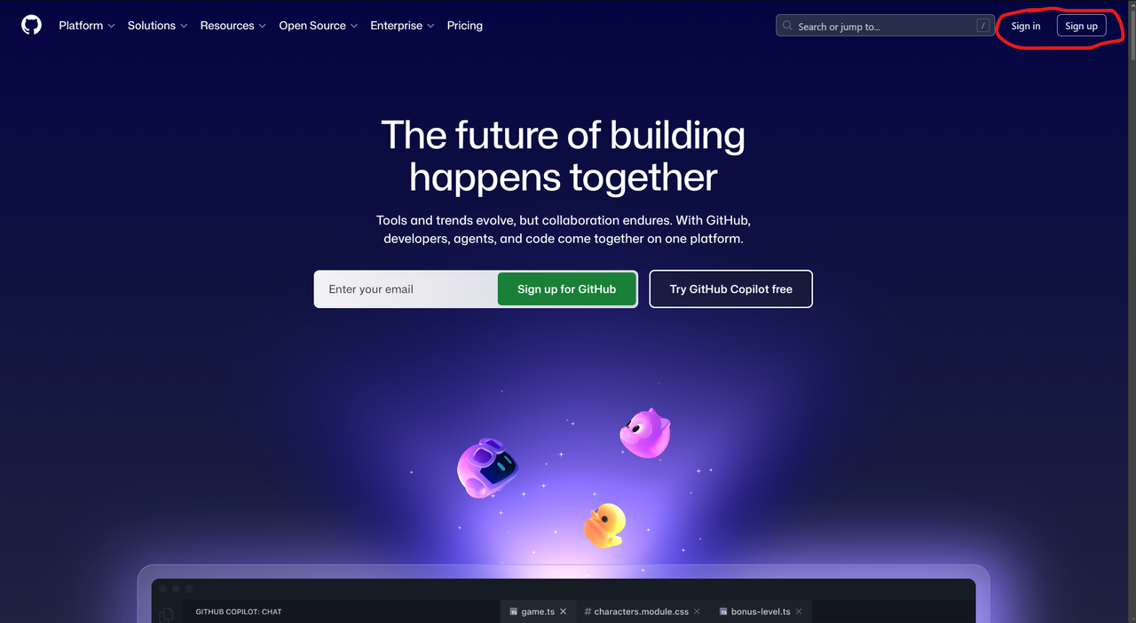 GitHub Homepage