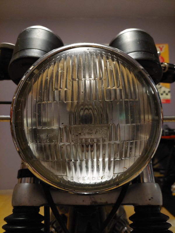 Original LUCAS headlight