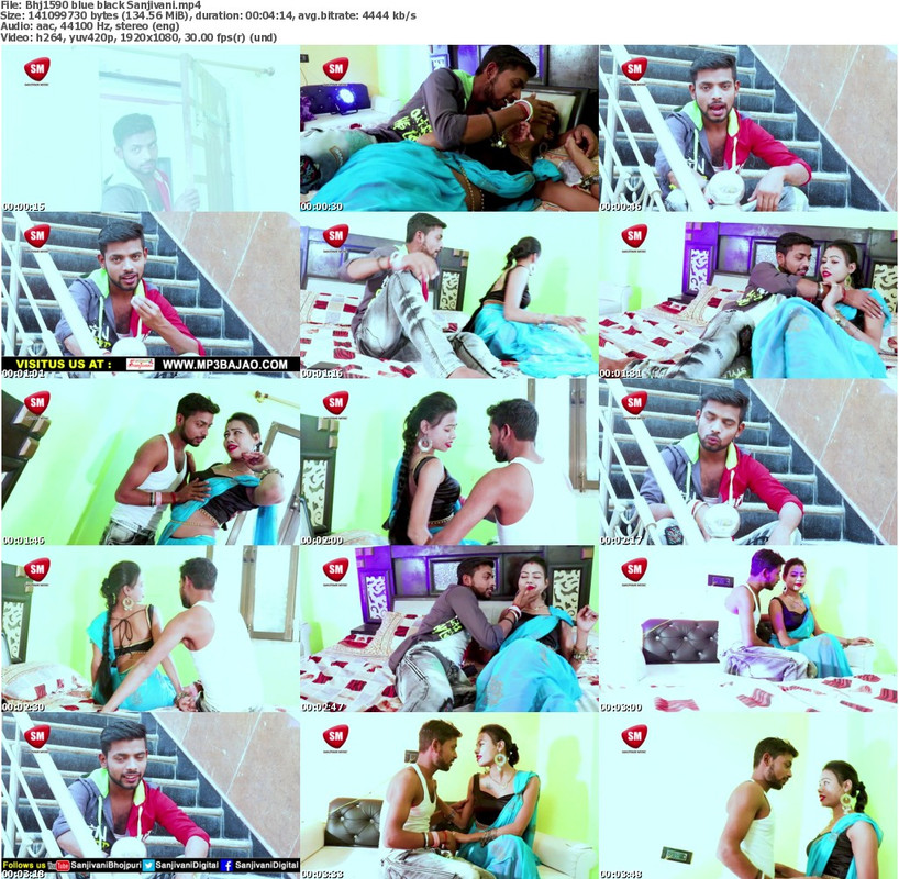 Bhj1590 blue black Sanjivani