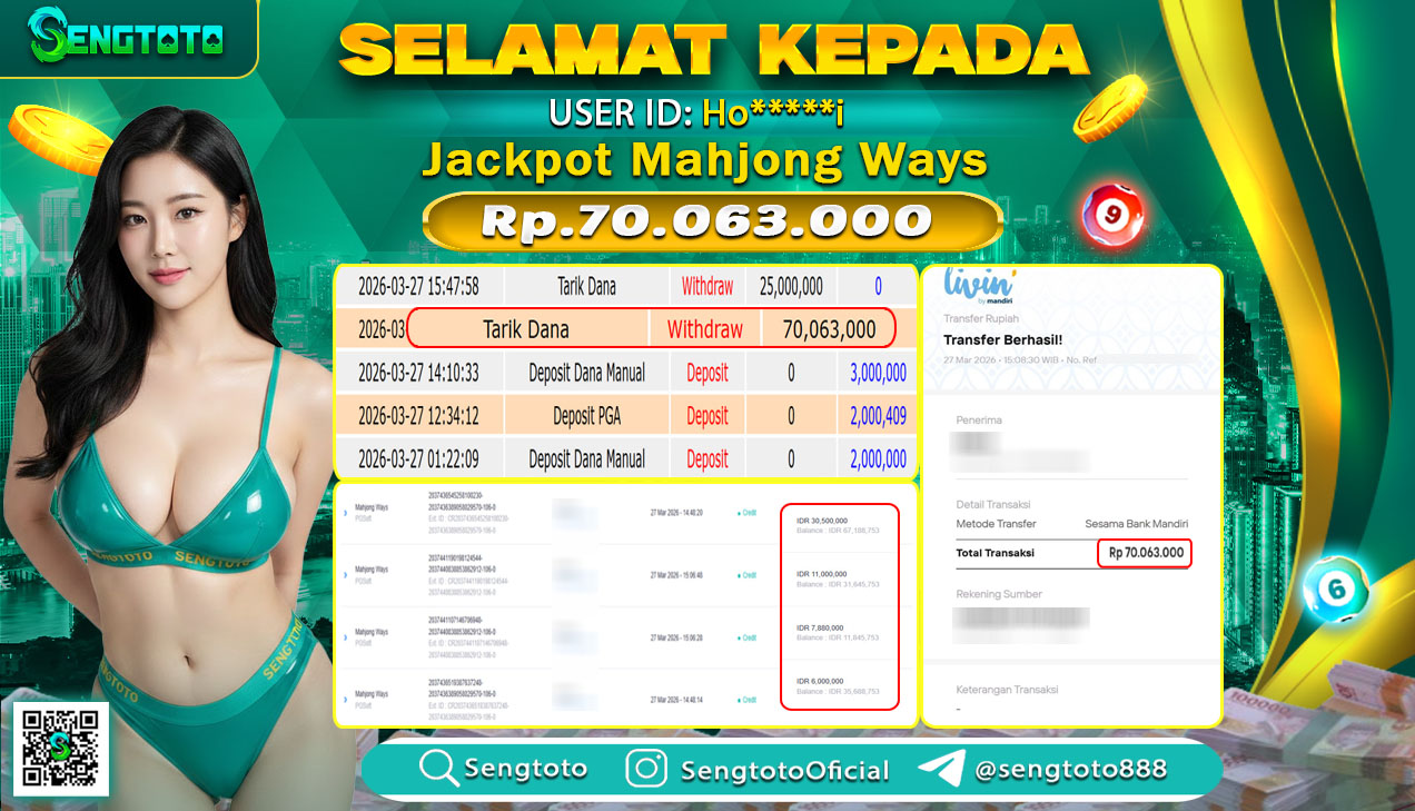 BUKTI PEMBAYARAN SLOT MAHJONG WAYS