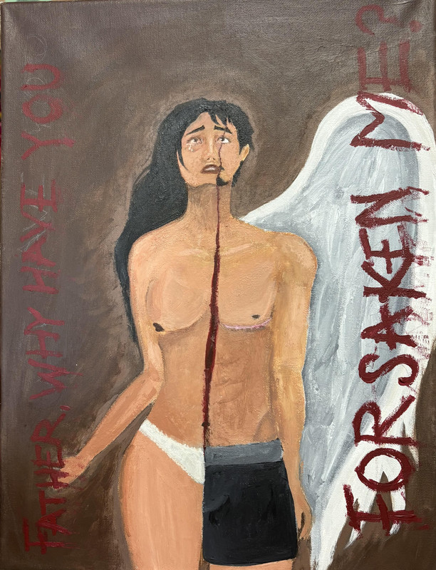 my father mustn't forsaken me for this is who i am, wings of ascension