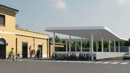 VeloCB, la velostazione a Castel Bolognese: Una nuova stazione più sicura per le bici