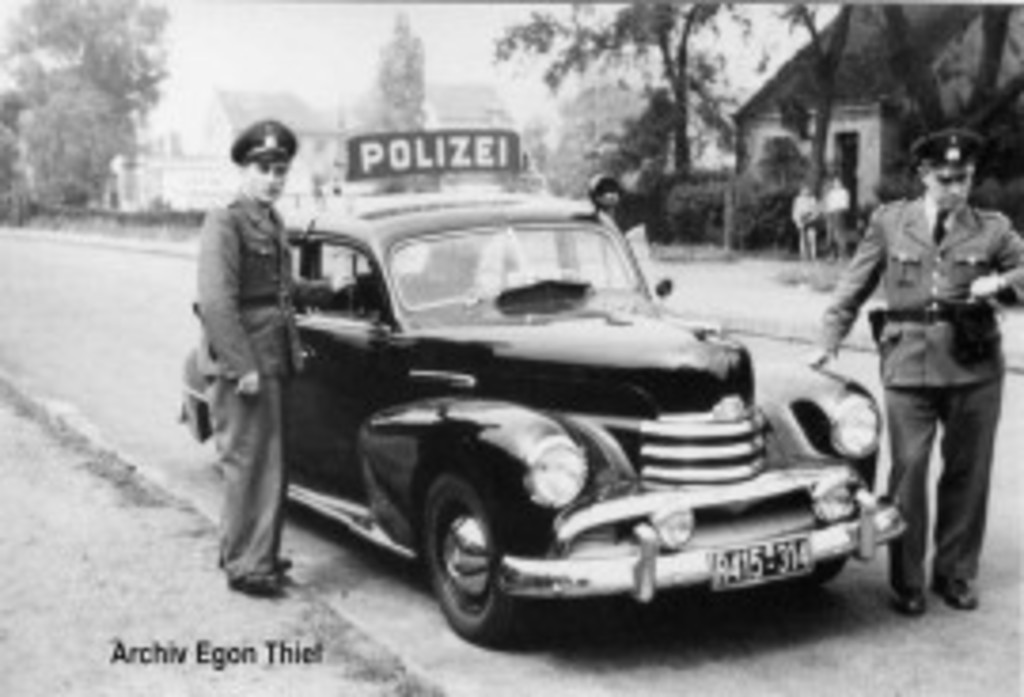 Opel-Kapitan Polizei