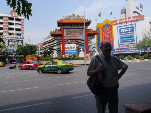 Entrada al barrio chino Bangkok